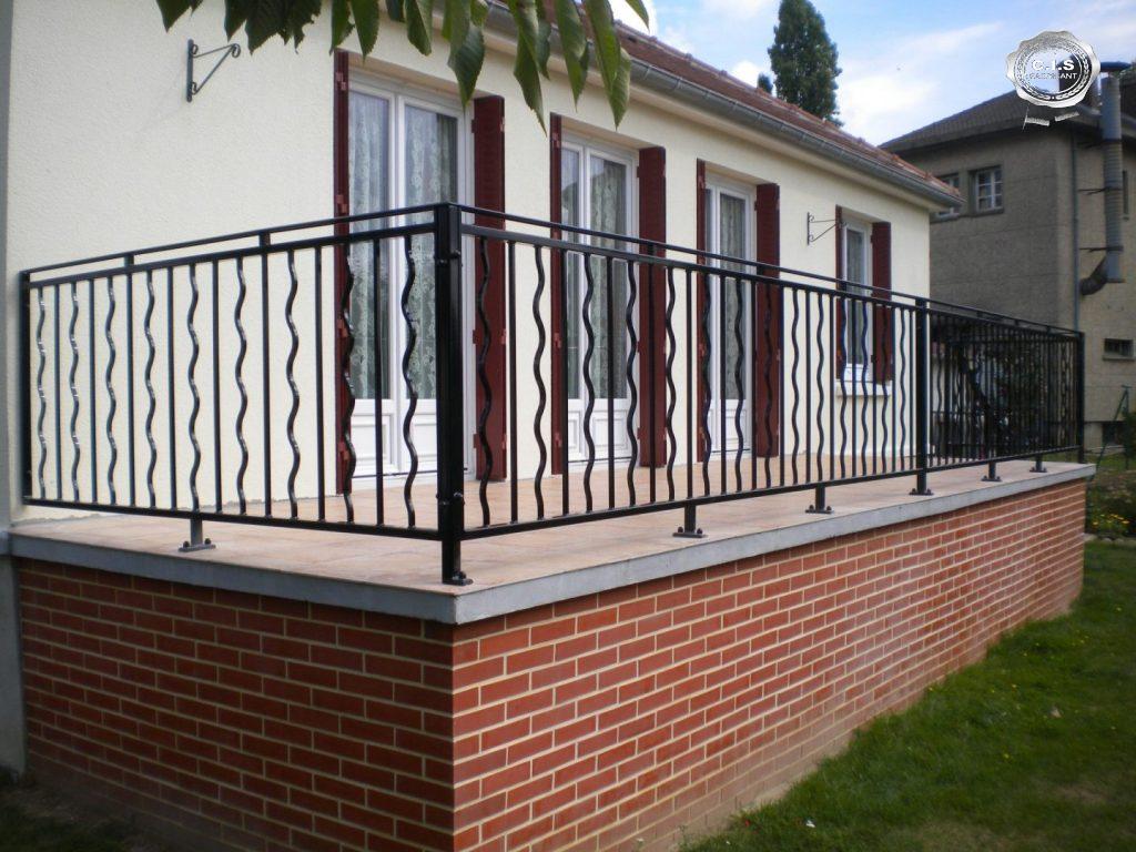 Garde corps / main courante noir